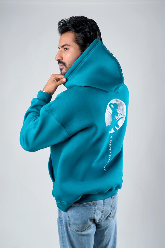 menvya blue hoodie